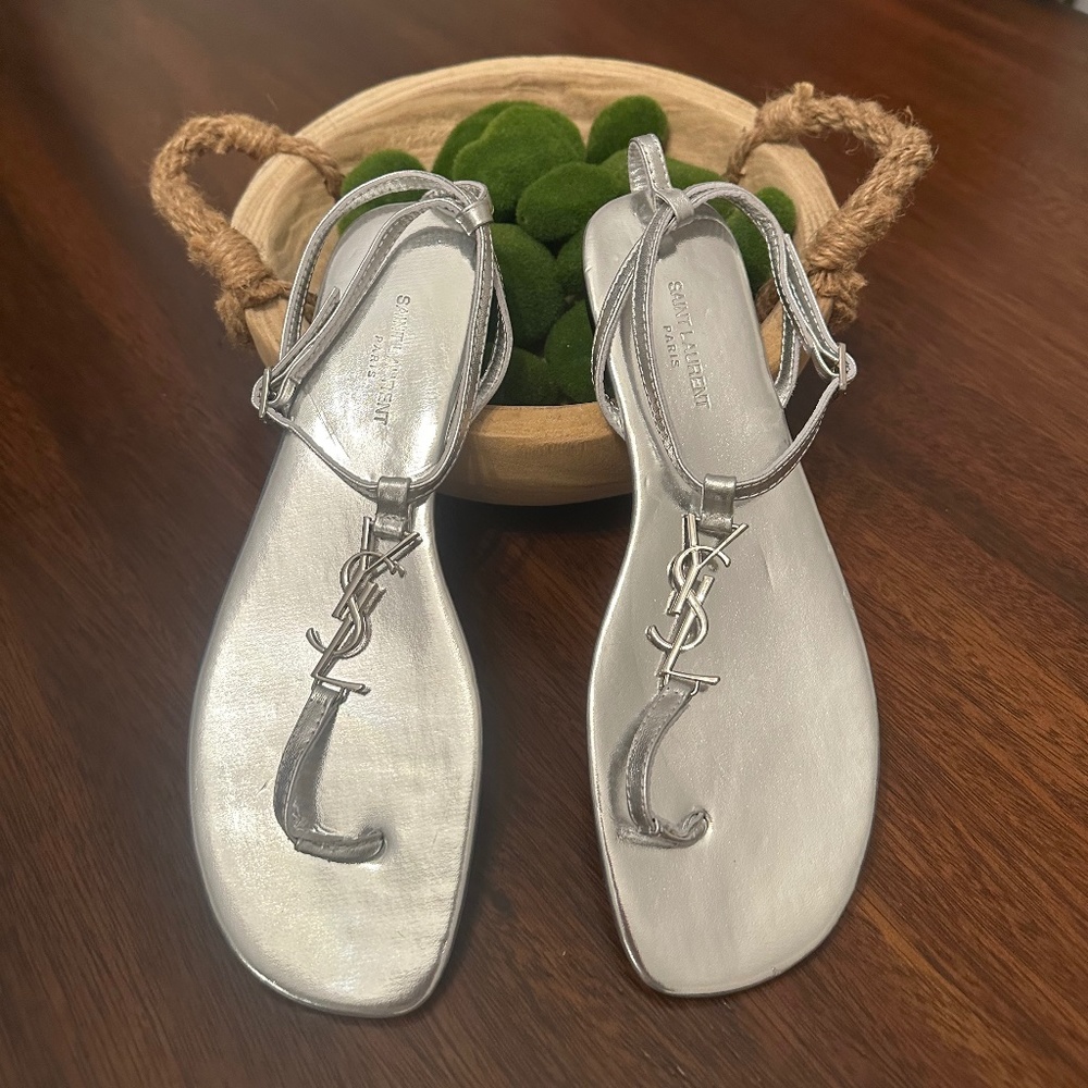 YSL, Saint Laurent size 38 Sandles no box